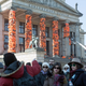 Image for article titled Photos: Artist Ai Weiwei has draped Berlin’s concert hall with 14,000 refugee life jackets